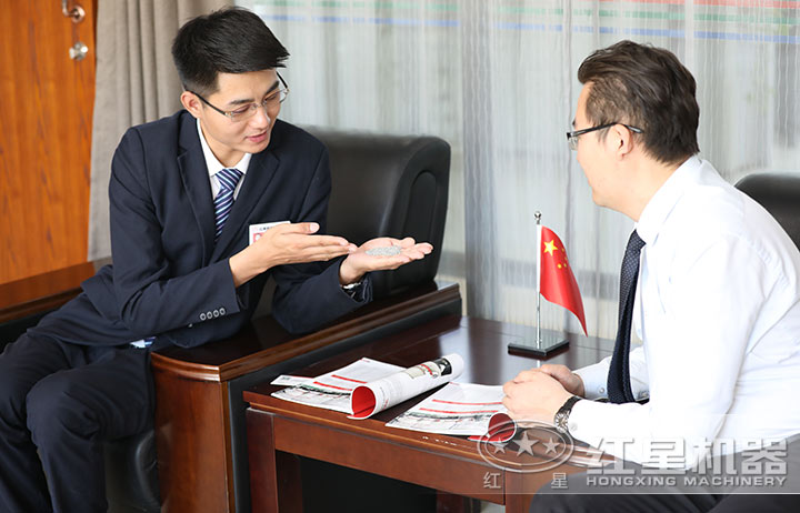 合作共贏，來(lái)廠客戶物料展示